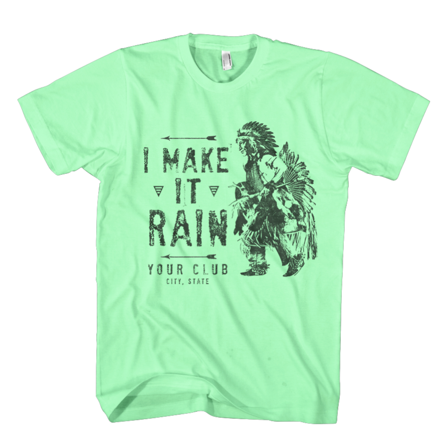 Rain Dance Design in mint
