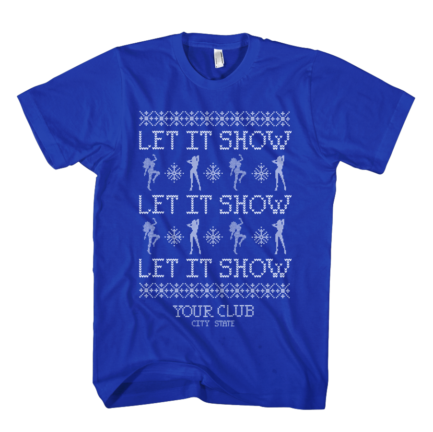  Let it show T-shirt Royal