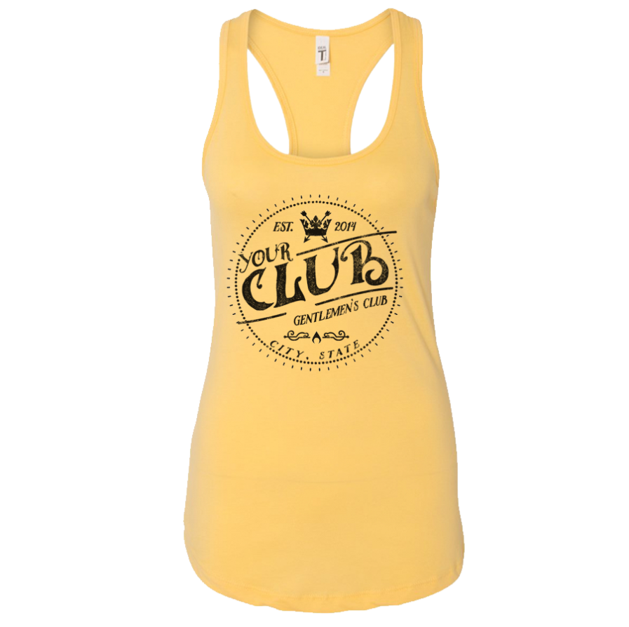 Ray of Light Yellow Tank