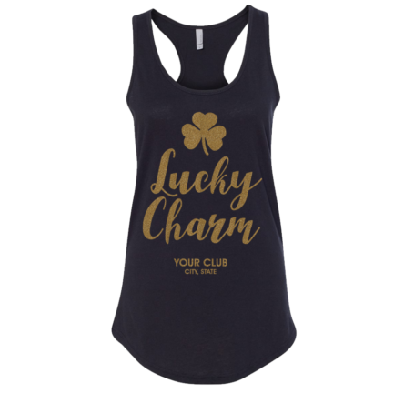 Lucky charm Womens Tank in Black